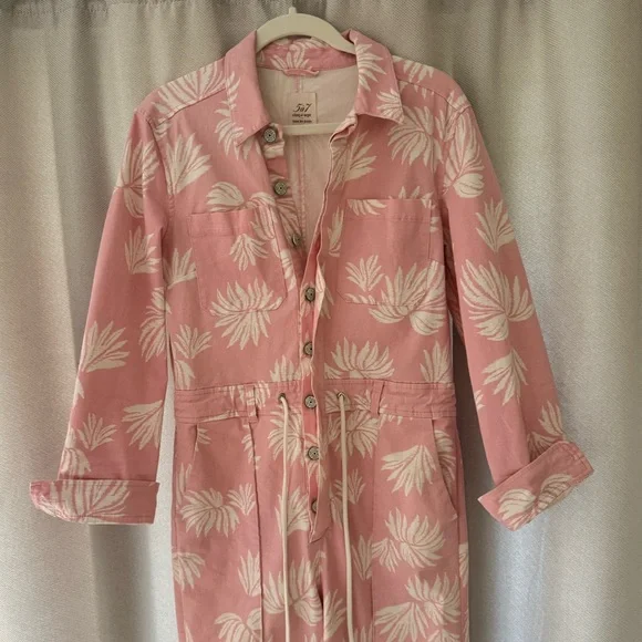 Cinq à Sept Jubilee Jumpsuit in Sakura Pink Size Small - Picture 4 of 10